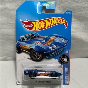 Hot Wheels Blue Corvette Racer 325/365